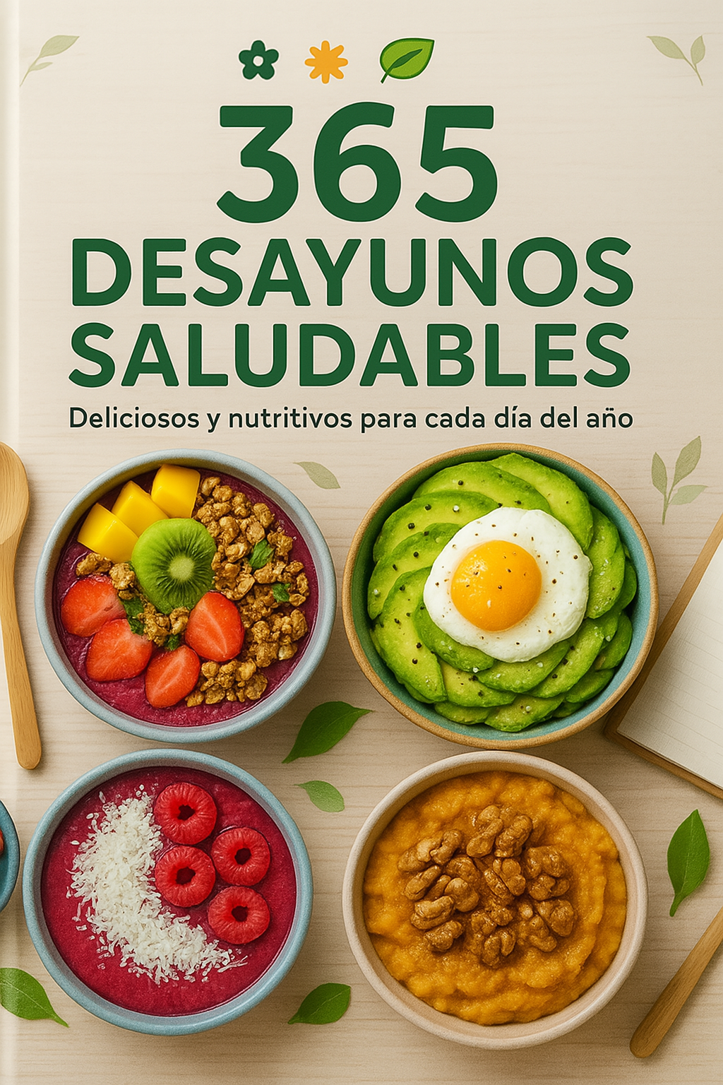365 Desayunos Saludables – Un desayuno distinto para cada día del año