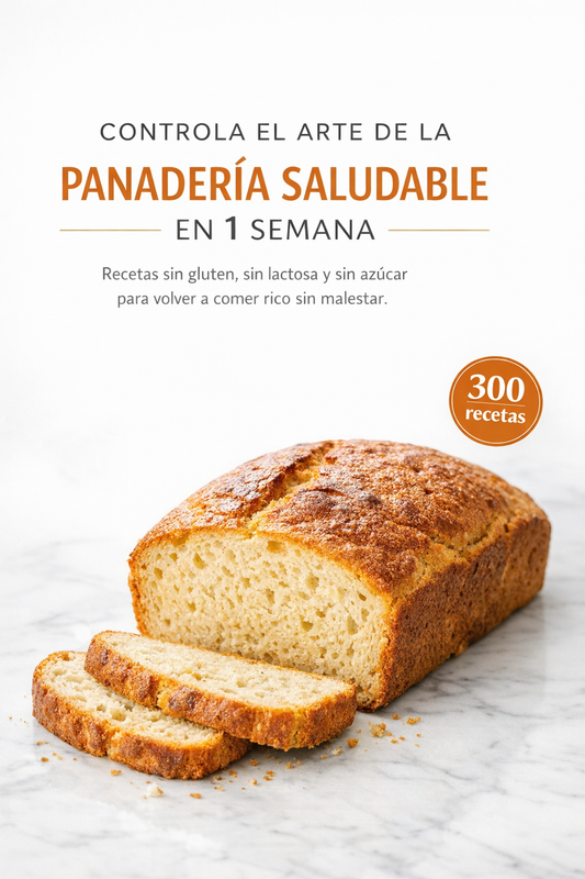 Controla el arte de la panadería saludable en 1 semana + 7 Bonus exclusivos