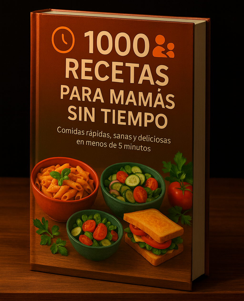 Cocina fácil para mamás sin tiempo – 1000 recetas rápidas, caseras y deliciosas