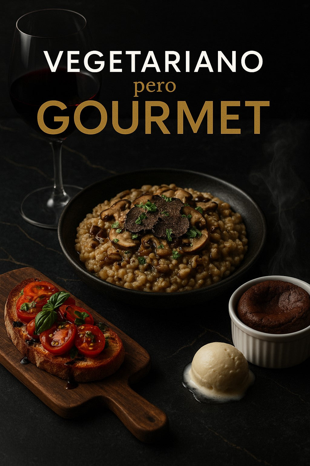 Vegetariano pero gourmet